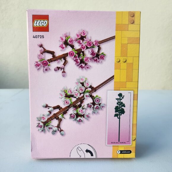 NEW LEGO Cherry Blossom Flower Decor Display Bouquet 40725 Stocking Stuffer Make - Picture 9 of 9